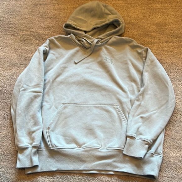 Under Armour Tops - Med Loose Sage Green Under Armour Hoodie. Excellent Condition.
